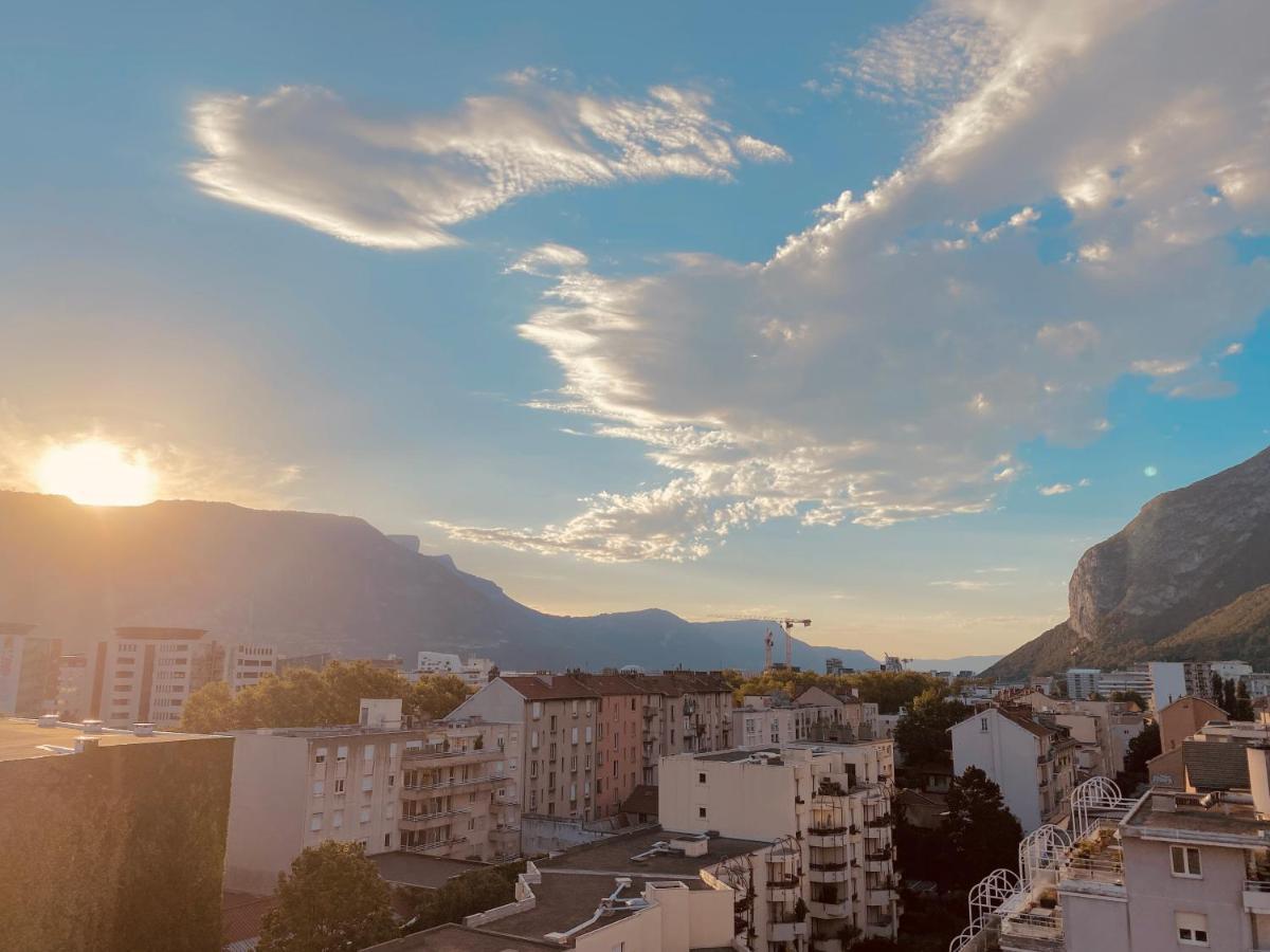 Le Jean Mace, 200M Gare, Clim. Lägenhet Grenoble Exteriör bild